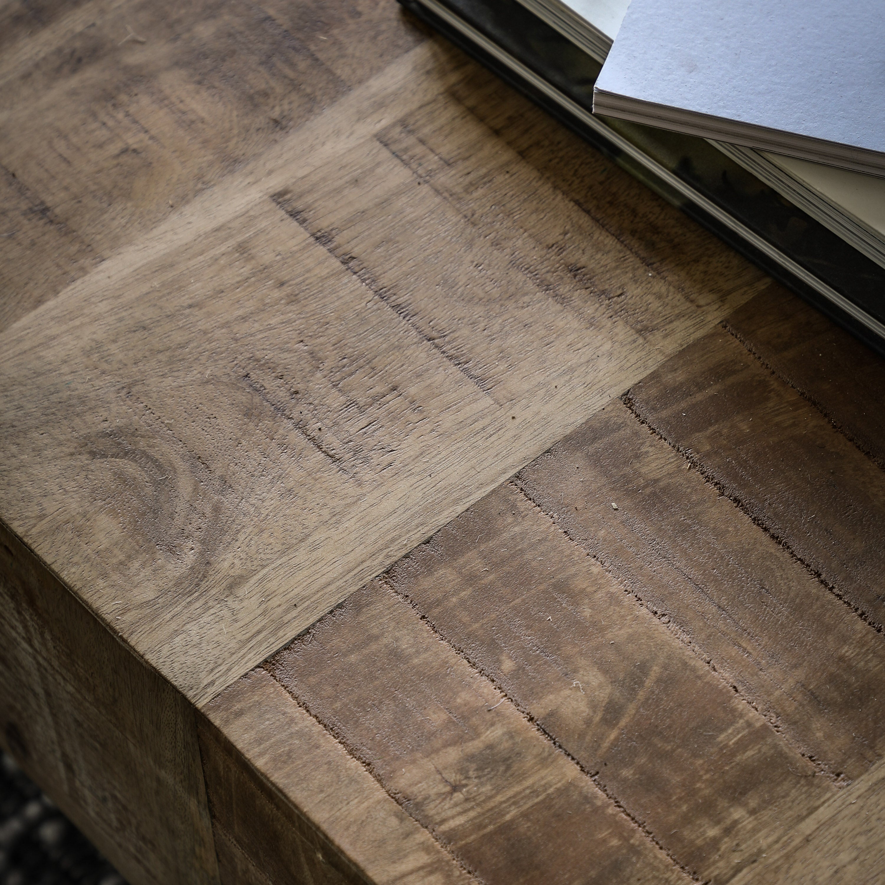 Eldora Natural Timber Wood Coffee Table
